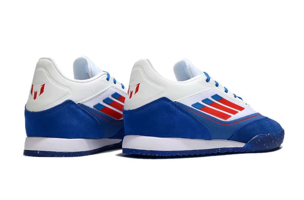 Chuteira Adidas X F50 Futsal - Azul/Branco/Laranja