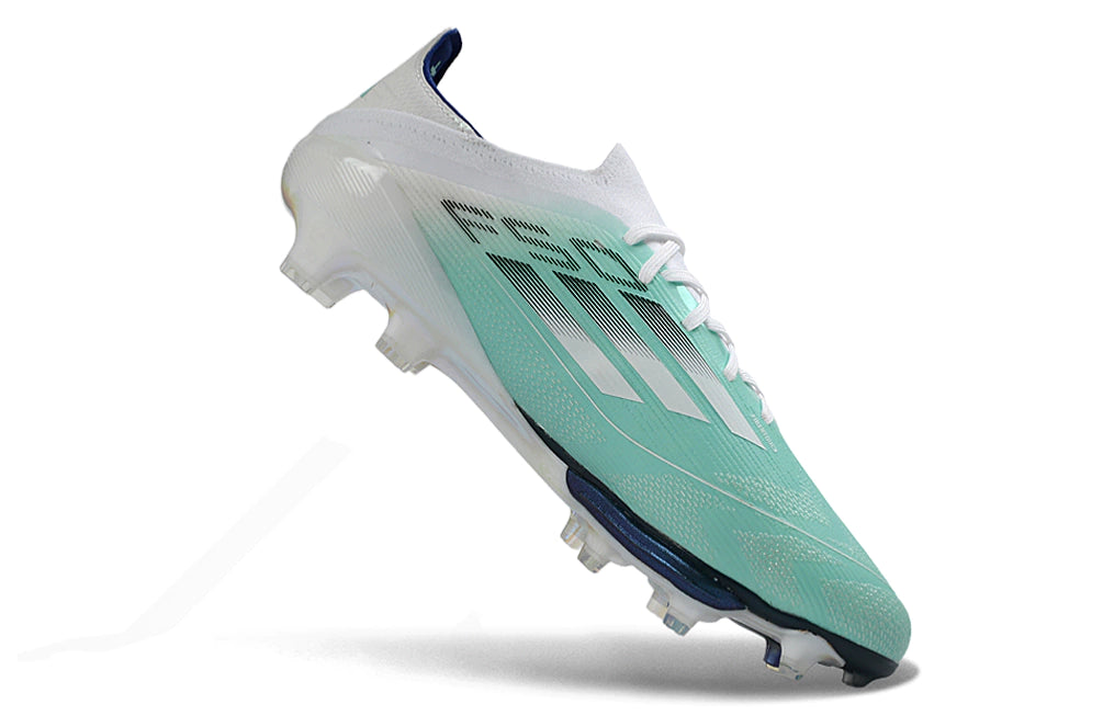 Chuteira Adidas F50.1 Elite Campo - Azul/Branco