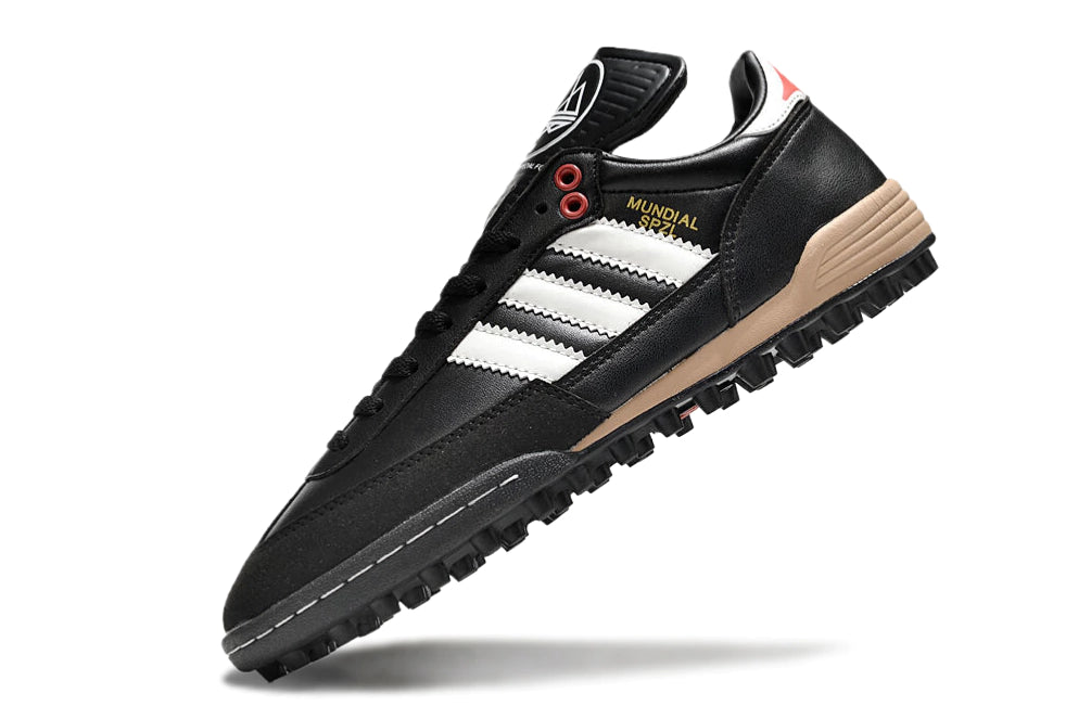 Chuteira Adidas Copa Mundial SPZL Society - Preto/Branco/Bege