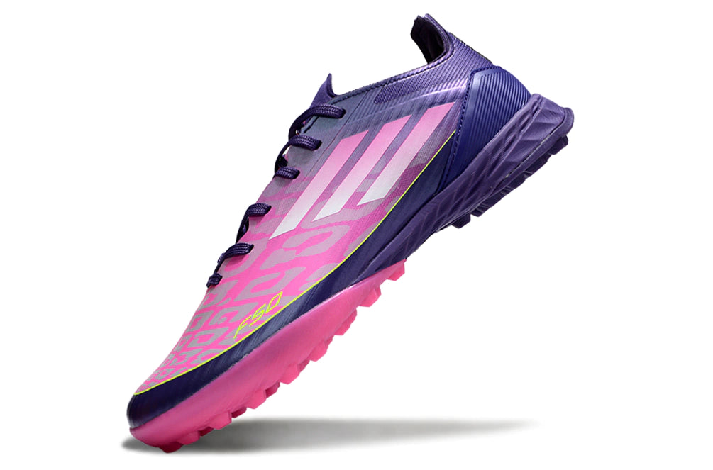 Chuteira Adidas X F50 Pro Society - Rosa/Roxo
