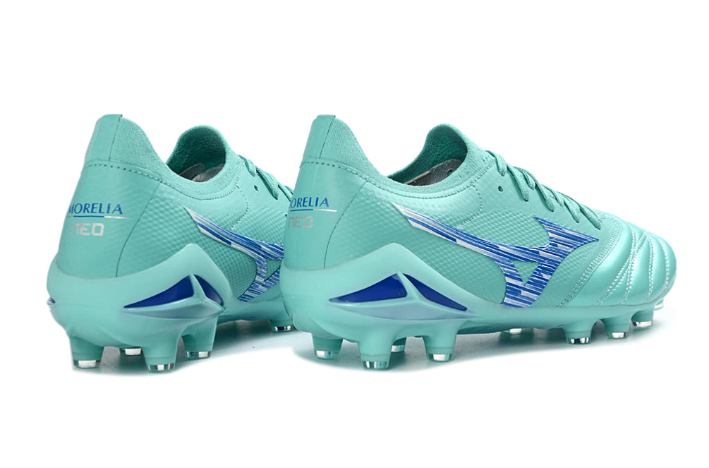 Chuteira Mizuno Morelia Neo 4 Campo - Azul