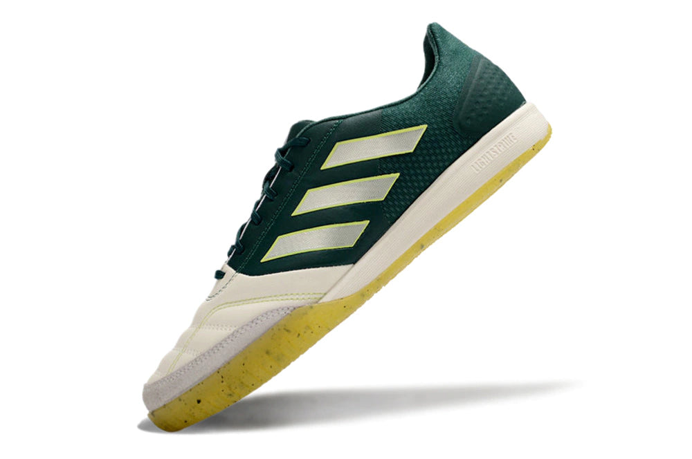 Chuteira Adidas Top Sala Futsal - Verde/Amarelo/Branco