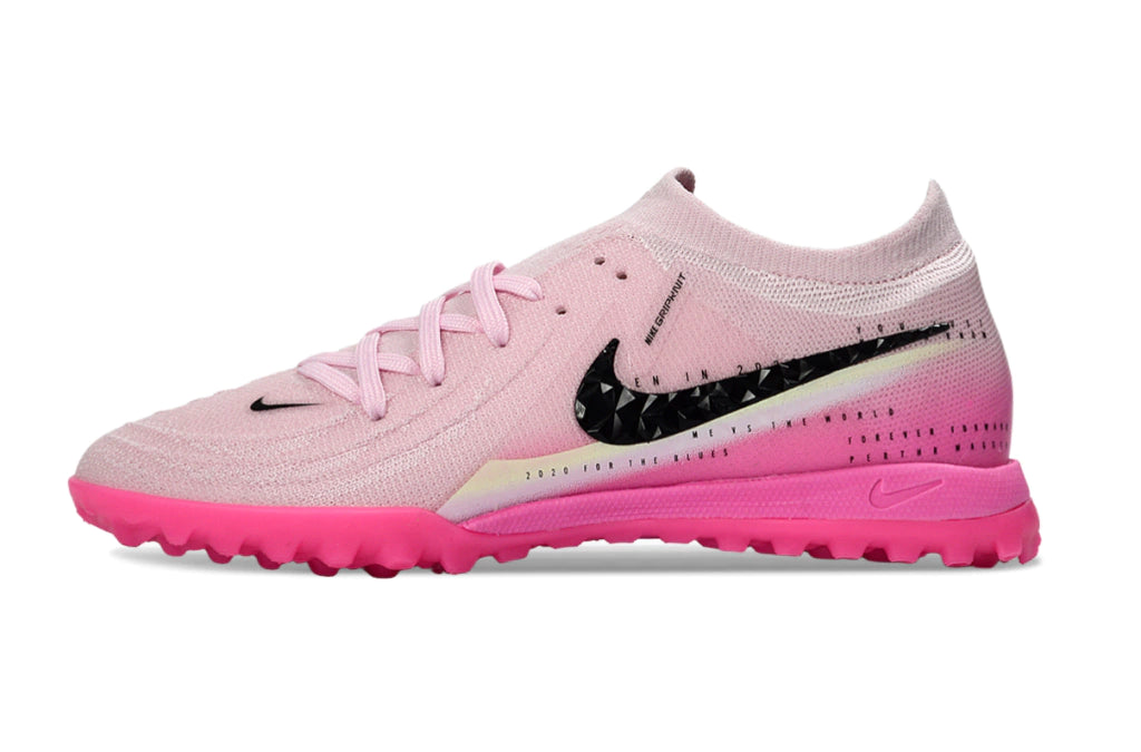 Chuteira Nike Phantom GX 2 Elite Society TF - Rosa