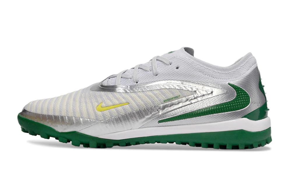 Chuteira Nike Phantom 6 Elite Society TF - Prata