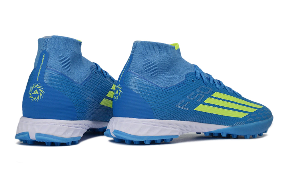 Chuteira Adidas F50 League Botinha Society "Ice Cold Precision"