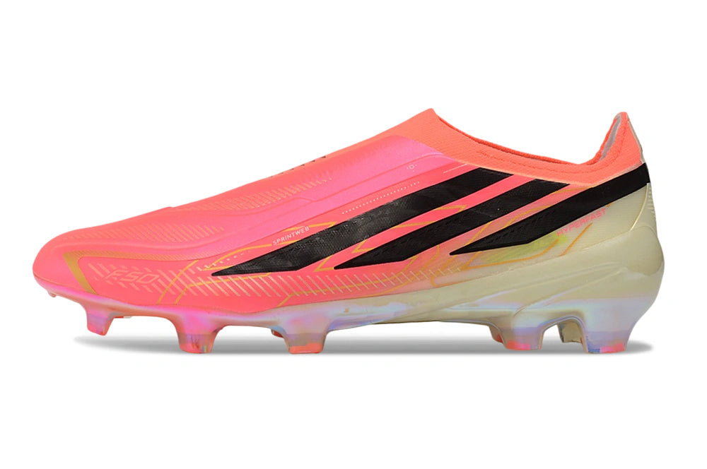 Chuteira Adidas F50 Hyperfast Laceless FG "Road to Glory"