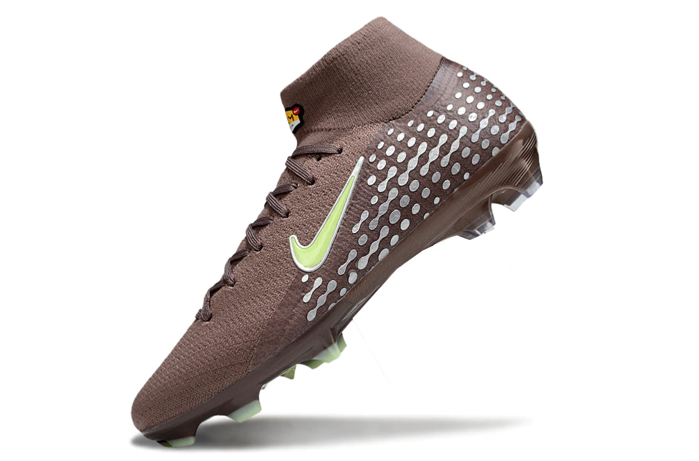 Chuteira Nike Air Zoom Mercurial Superfly 10 Elite Campo - Marrom