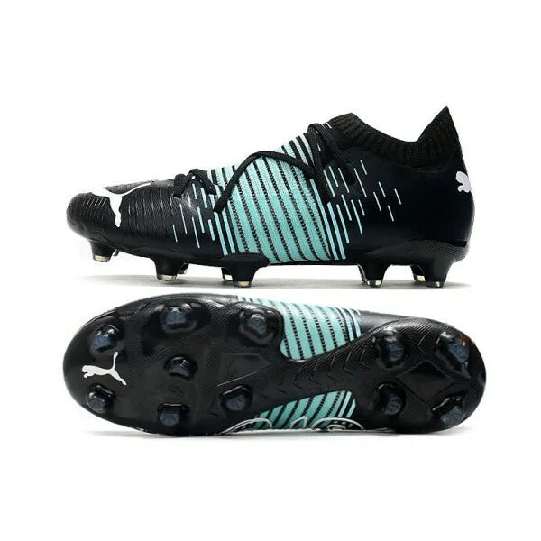 Chuteira Puma Future Z 1.1 Campo FG/AG - Preto/Azul