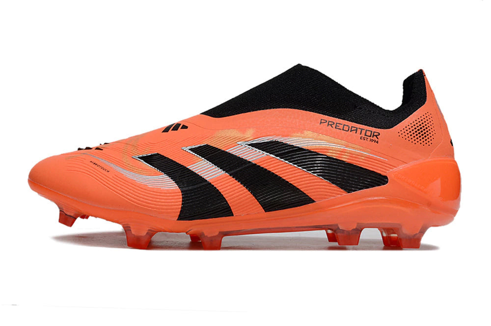 Chuteira Adidas Predator Elite 25 Laceless Campo - Laranja