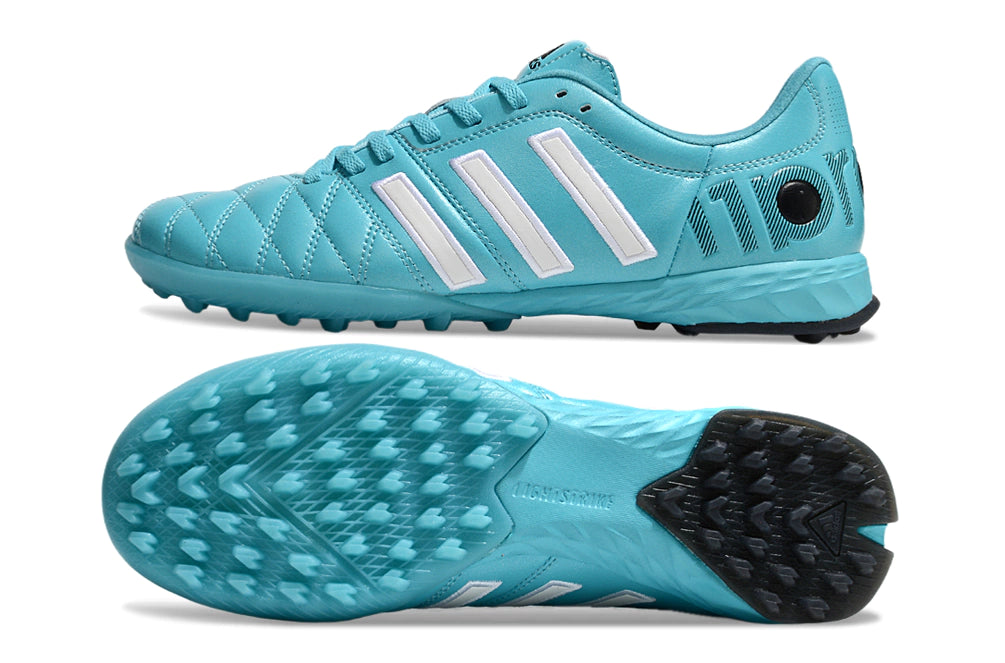 Chuteira Adidas Adipure 11 Pro Society TF - Azul/Branco