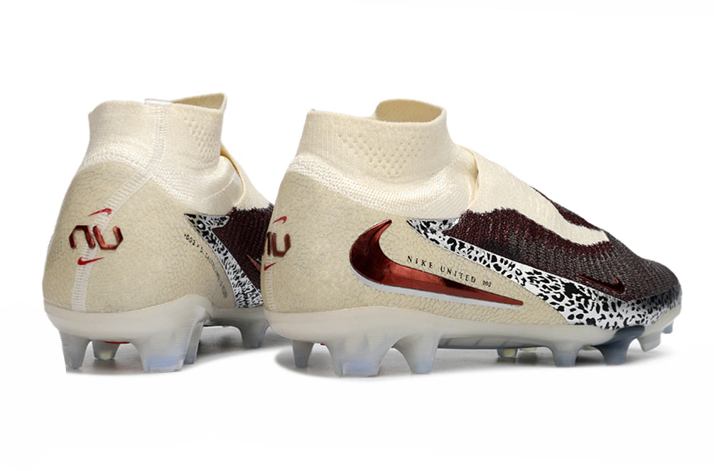 Chuteira Nike Phantom 6 Elite Botinha Campo - Vinho