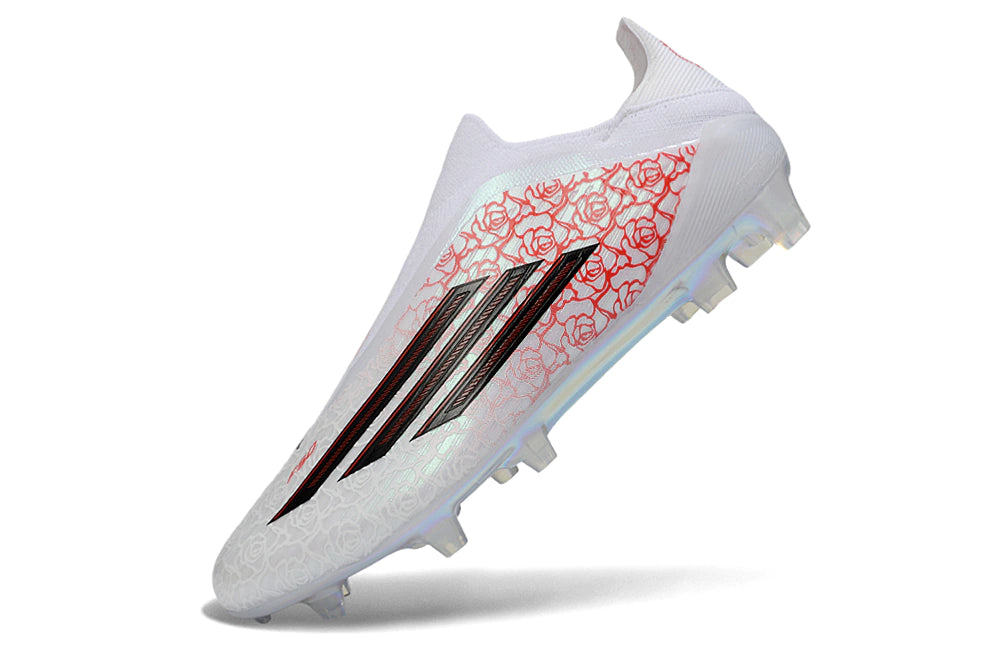 Chuteira Adidas F50 X Laceless Campo - Branco