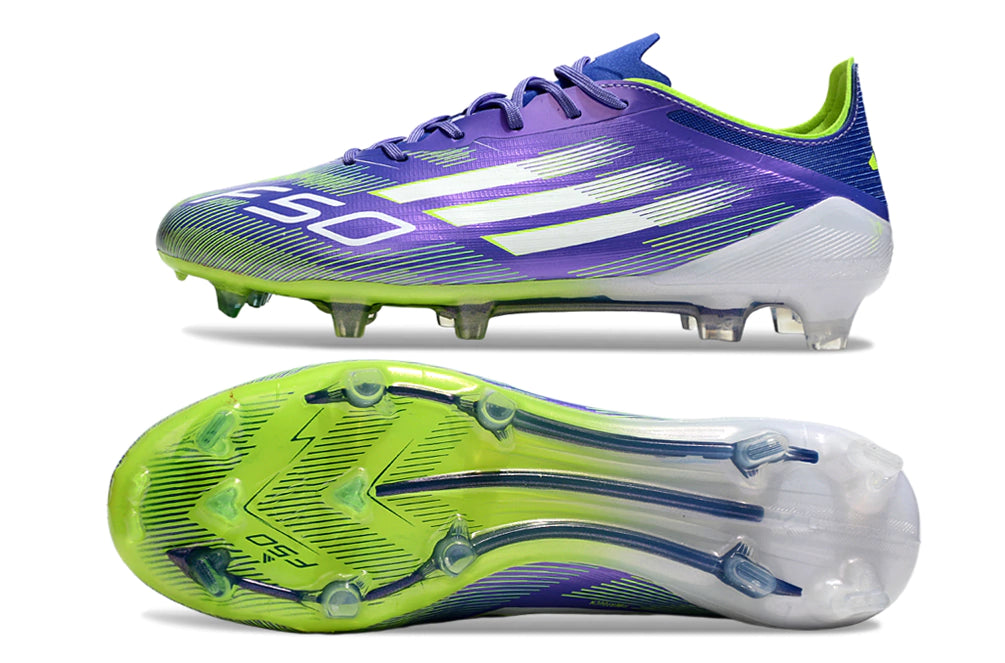Chuteira Adidas F50 X Campo - Roxo/Verde