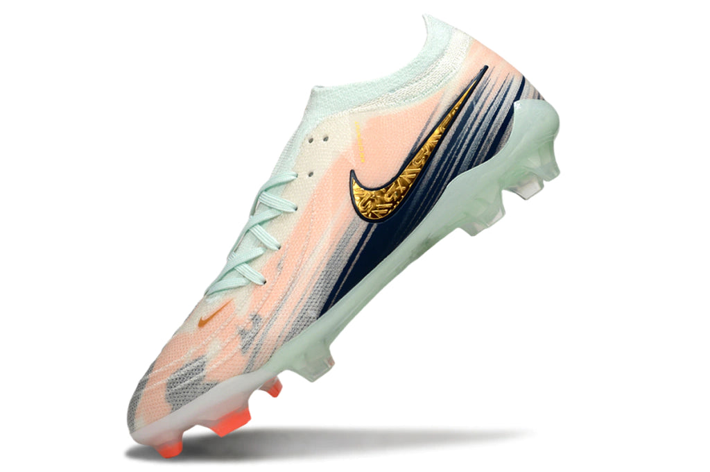 Chuteira Nike Phantom GX2 Elite Campo FG - Branco/Azul