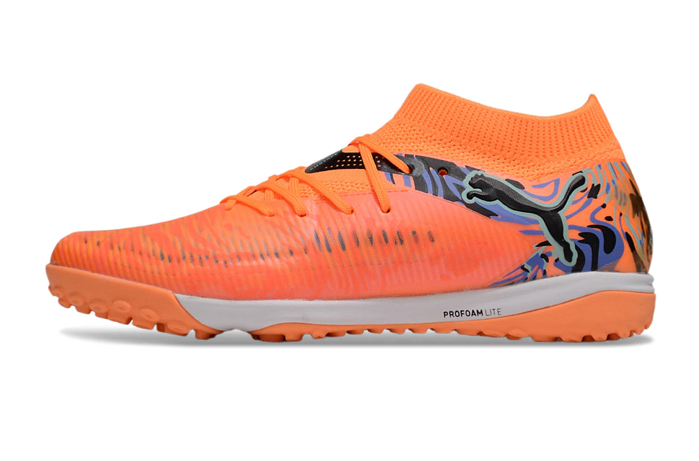 Chuteira Puma Future 8 Match Society - Laranja