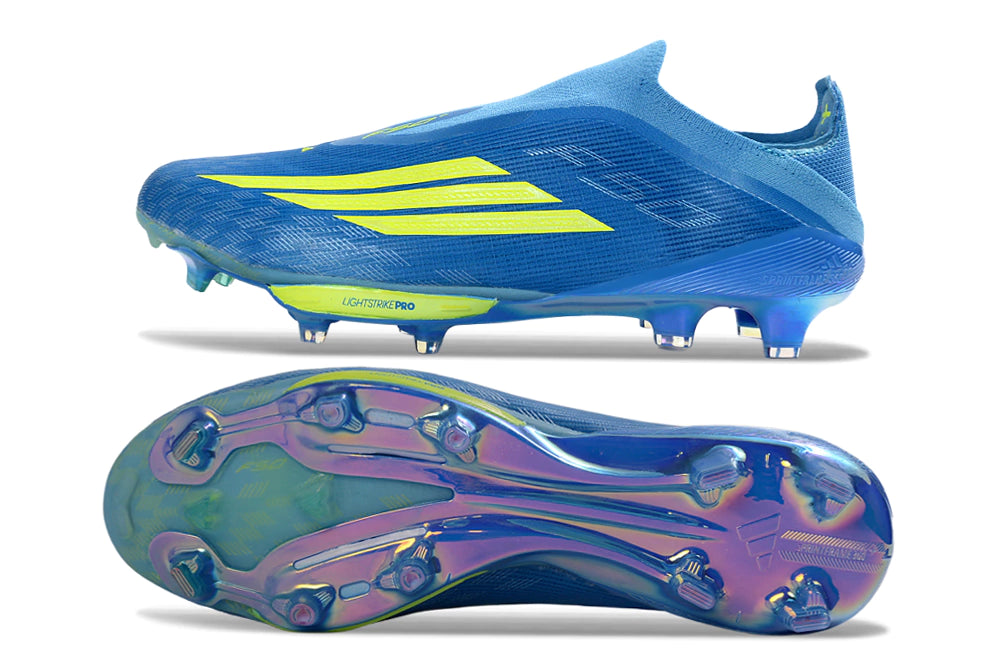 Chuteira Adidas F50+ Elite Campo - Azul