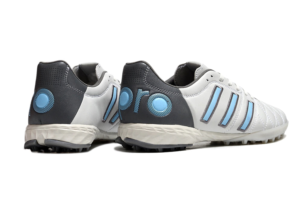 Chuteira Adidas Adipure 11 Pro Society TF - Branco/Azul