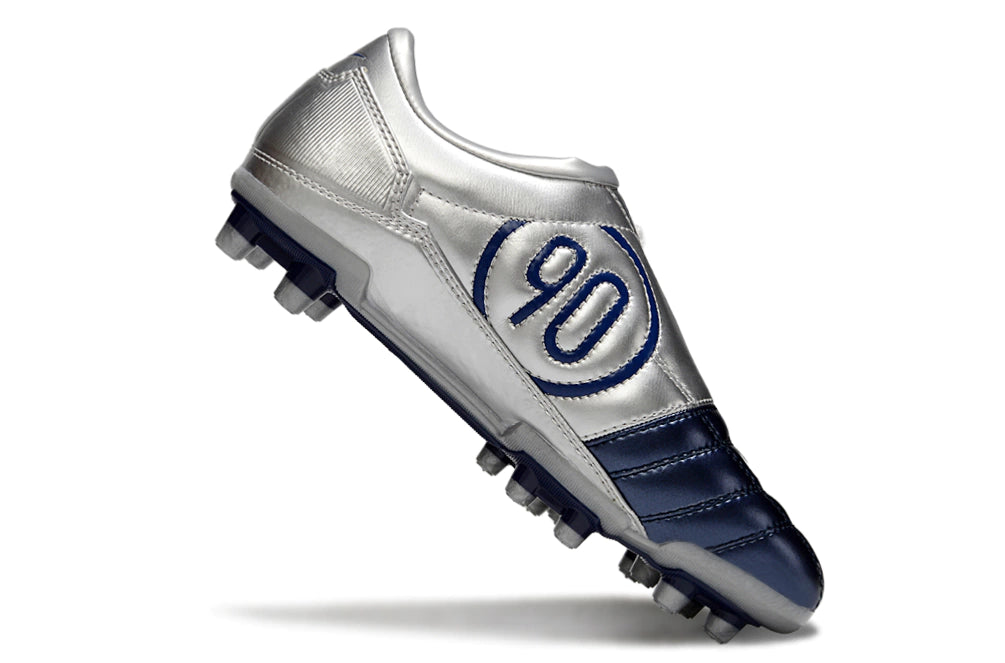 Chuteira Nike Total 90 Campo - Azul/Prata