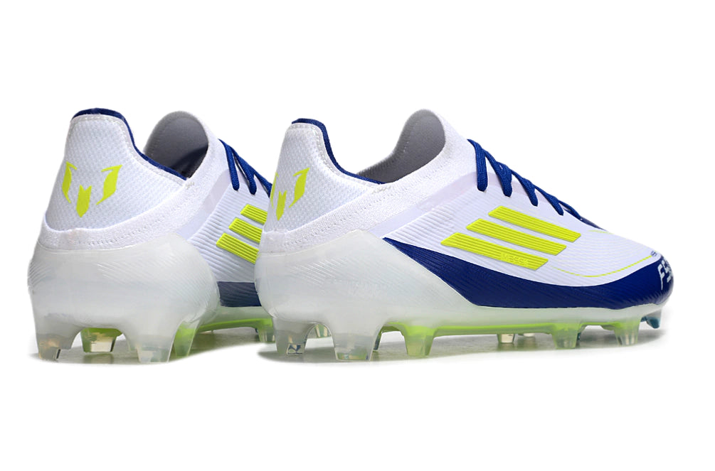 Chuteira Adidas F50 X Campo - Branco/Azul