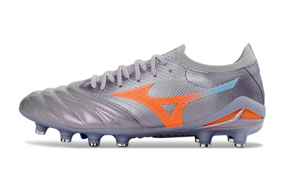 Chuteira Mizuno Morelia Neo 4 Campo - Cinza