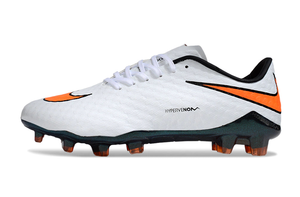 Chuteira Nike Hypervenom Phantom FG - Laranja/Branco