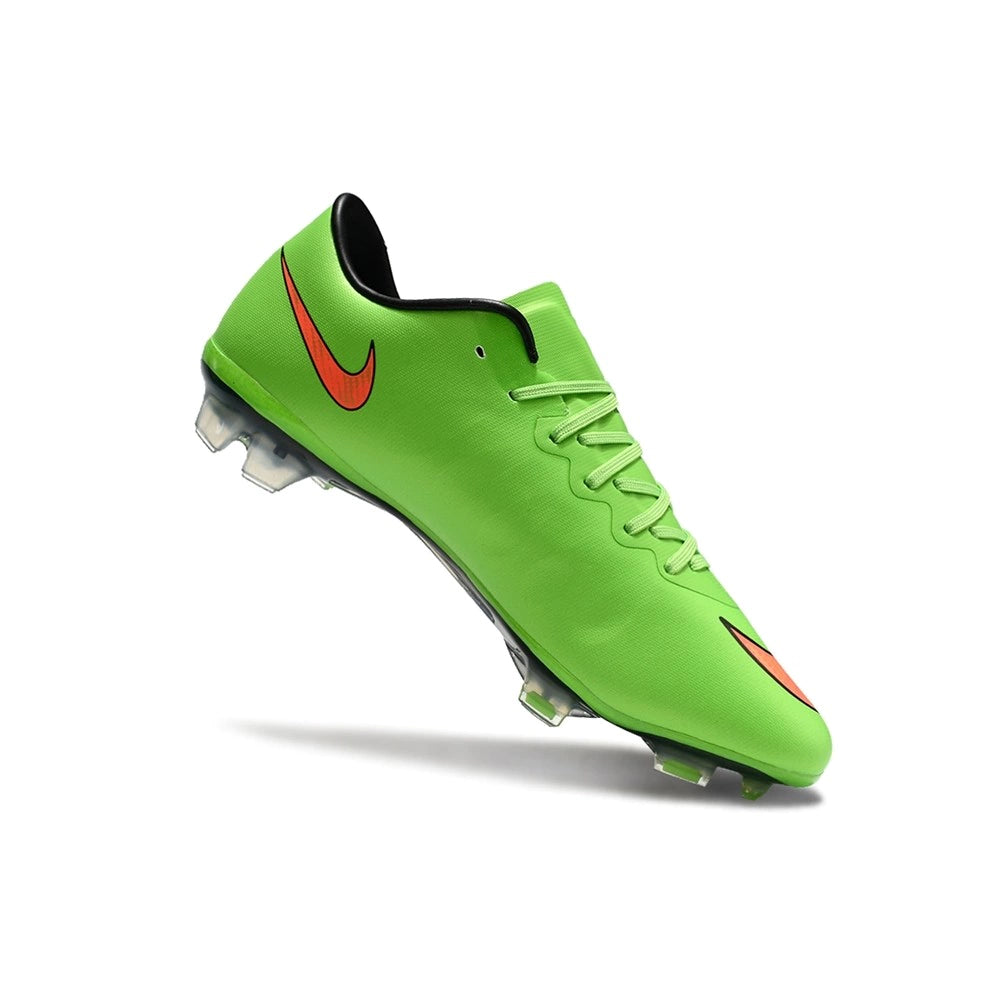 Chuteira Nike Mercurial Vapor 10 FG - Verde/Laranja