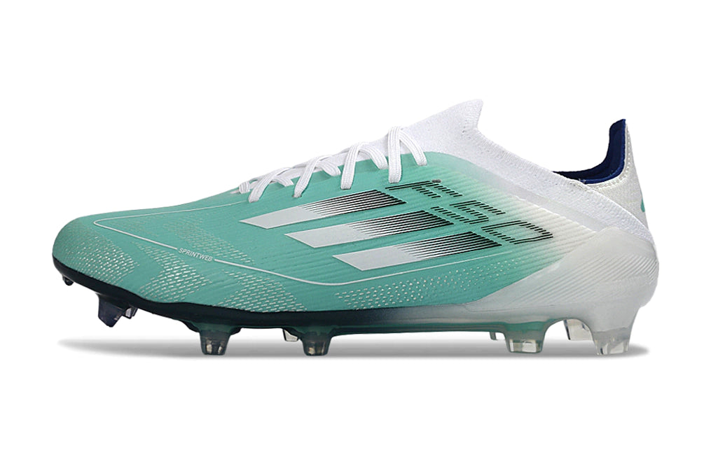 Chuteira Adidas F50 X Campo - Azul/Branco