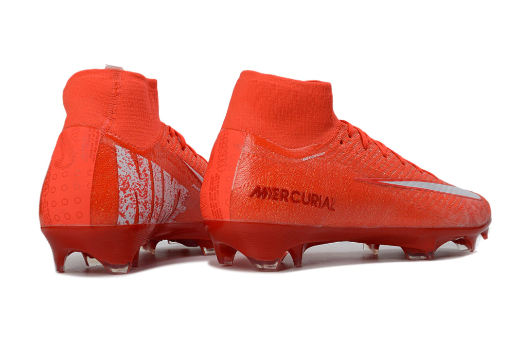 Chuteira Nike Air Zoom Mercurial Superfly 10 Elite Campo - Vermelho