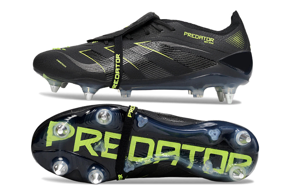 Chuteira Adidas Predator 25 Elite Tongue SG - Preto