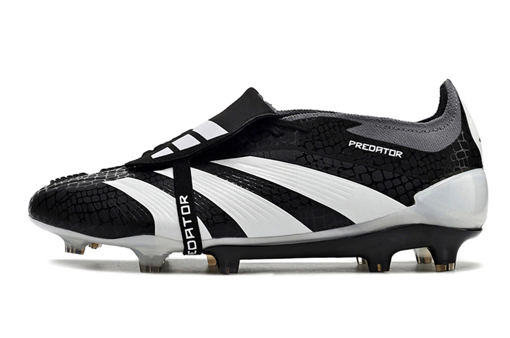 Chuteira Adidas Predator Elite Campo FG - Preto/Branco