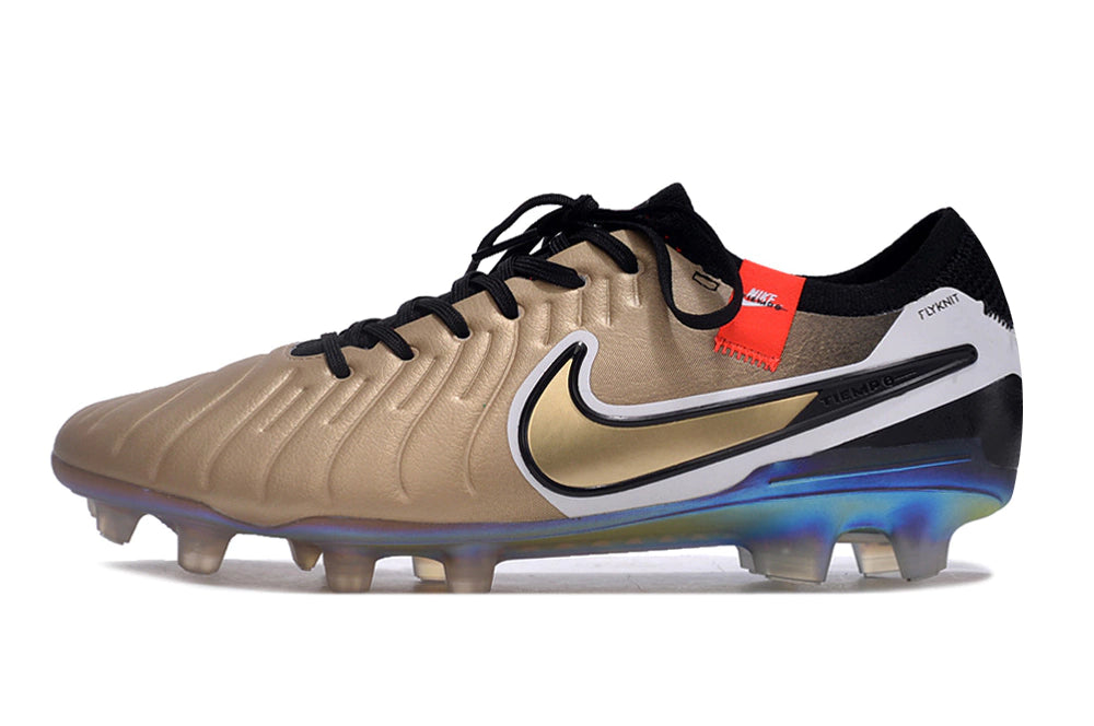 Chuteira Nike Tiempo 10 Elite Campo FG "'Golden Touch"