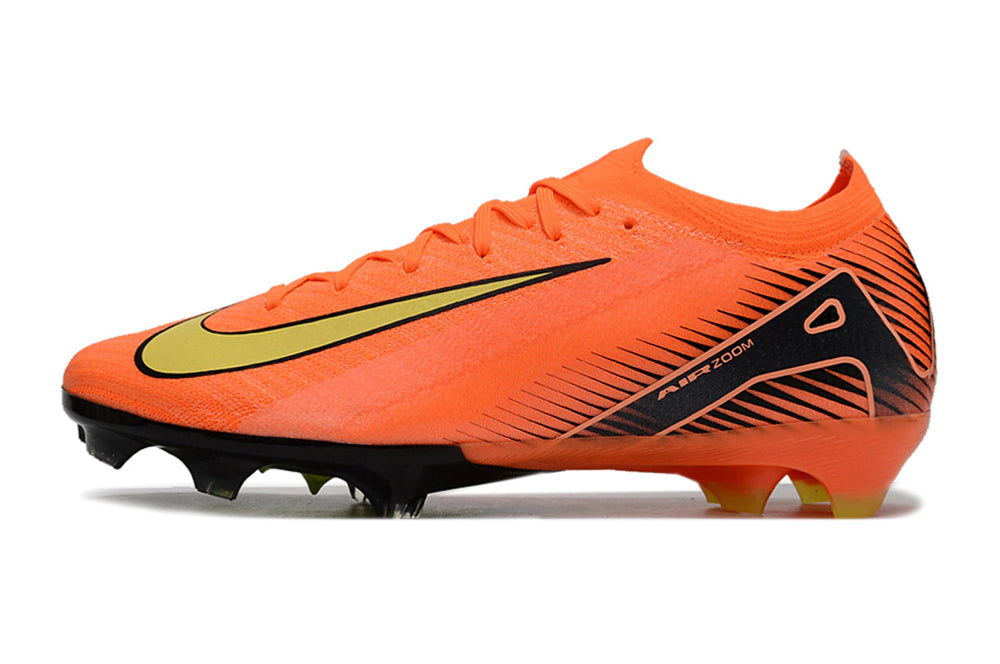 Chuteira Nike Air Zoom Mercurial Vapor 16 Elite FG - Laranja/Amarelo