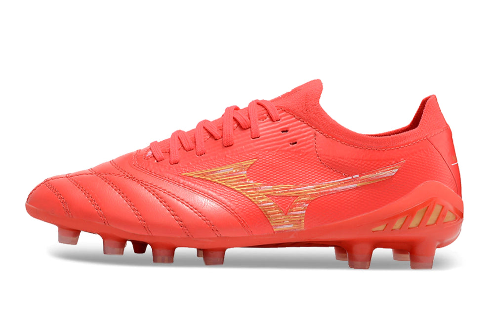 Chuteira Mizuno Morelia Neo 3 Campo FG - Vermelho