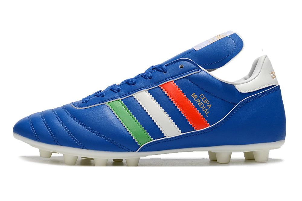 Chuteira Adidas Mundial Campo FG - Azul