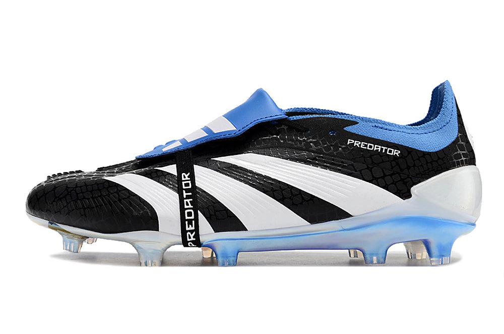 Chuteira Adidas Predator Elite Campo FG - Preto/Azul