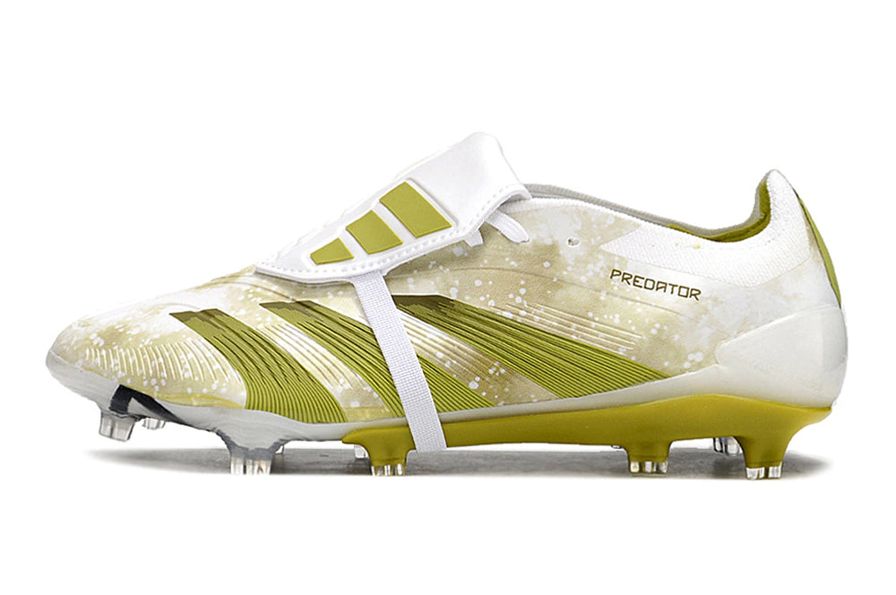 Chuteira Adidas Predstrike Elite Campo - Branco/Verde