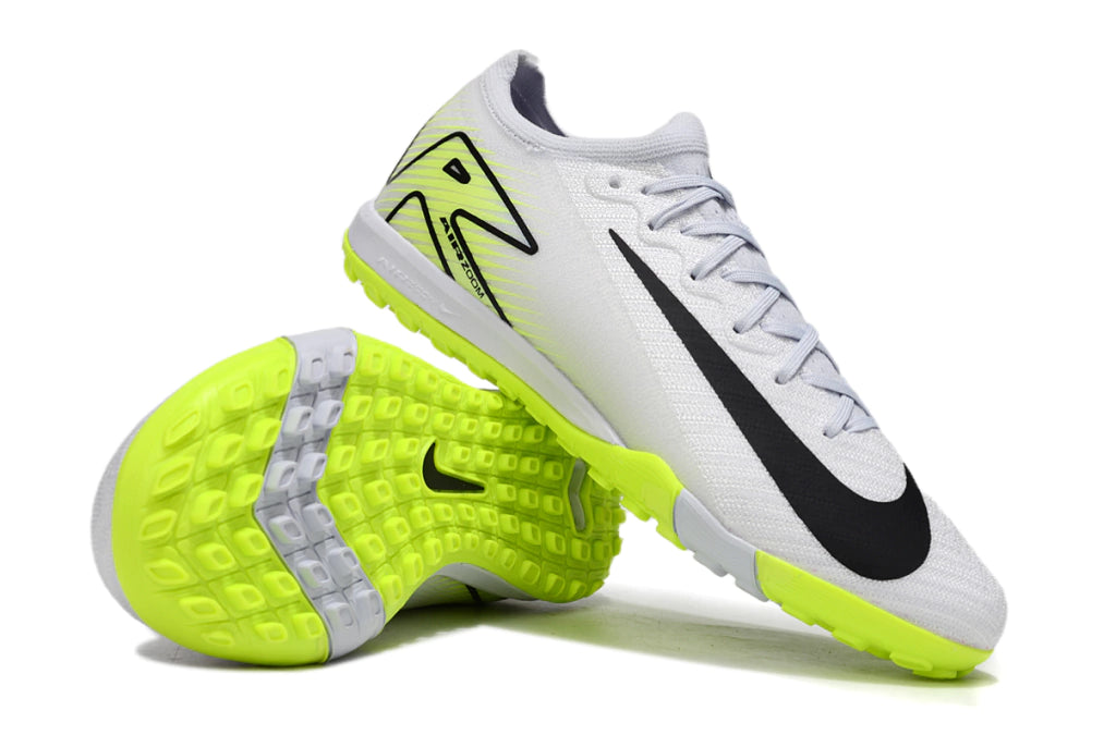 Chuteira Nike Mercurial Vapor 16 Elite Society - Cinza/Verde