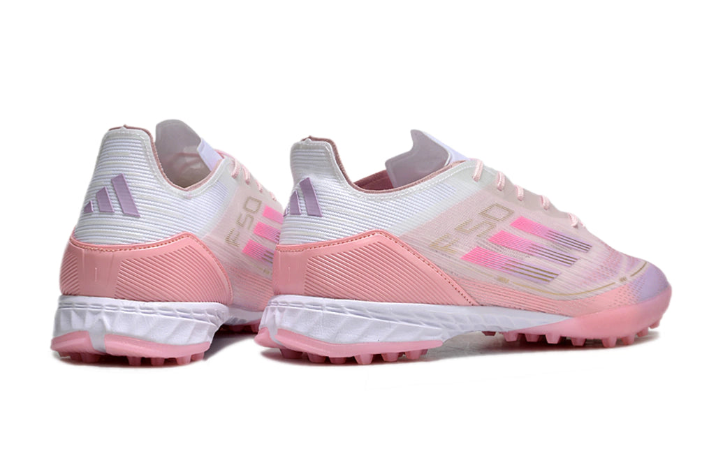 Chuteira Adidas X F50 Elite Society - Rosa/Branco