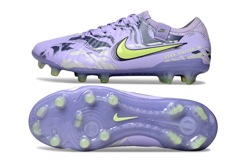 Chuteira Nike Tiempo Legend 10 Elite FG - Roxo "United Pack"