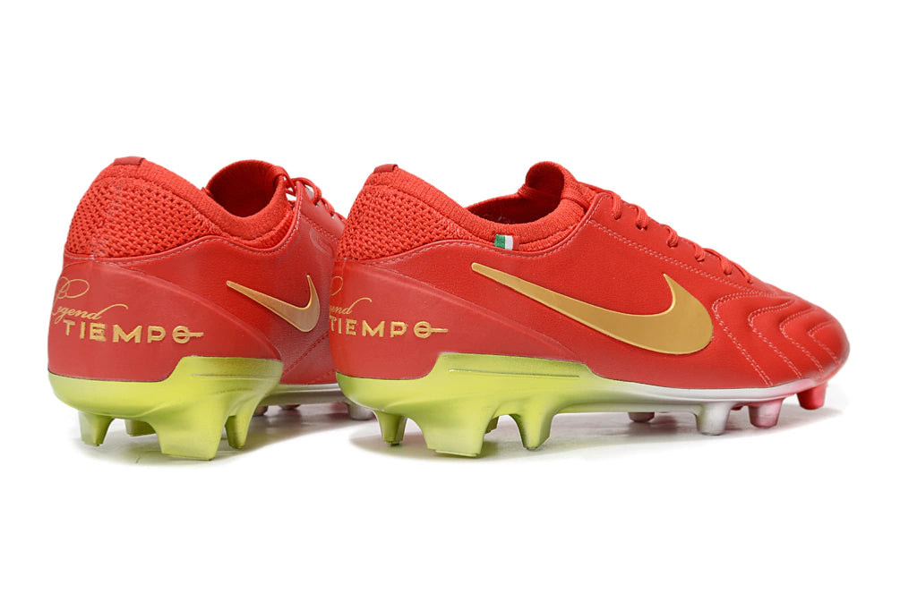 Chuteira Nike Tiempo Legend 10 Elite FG - Vermelho