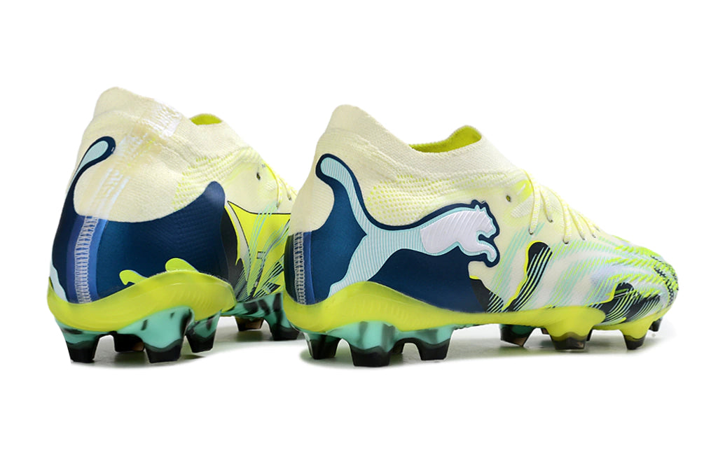 Chuteira Puma Future 8 Ultimate Low Campo FG - Verde