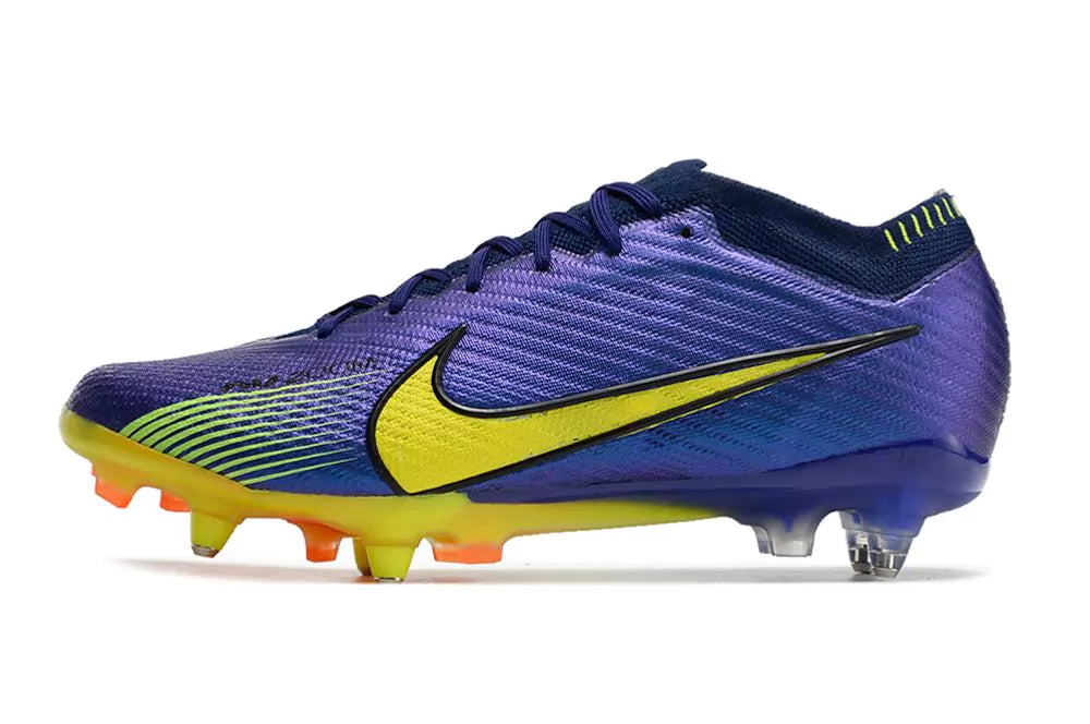 Chuteira Nike Air Zoom Mercurial Vapor 15 Elite SG - Azul/Amarelo