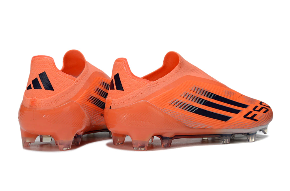 Chuteira Adidas F50 X Laceless Campo - Laranja