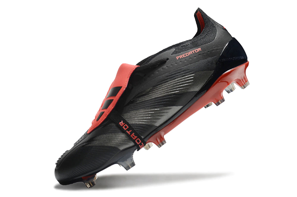 Chuteira Adidas Predstrike Elite Campo - Preto/Vermelho