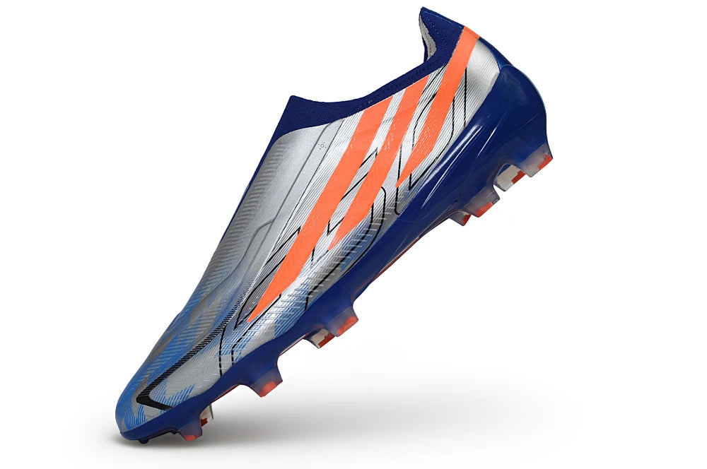 Chuteira Adidas F50 Hyperfast Laceless FG - Azul