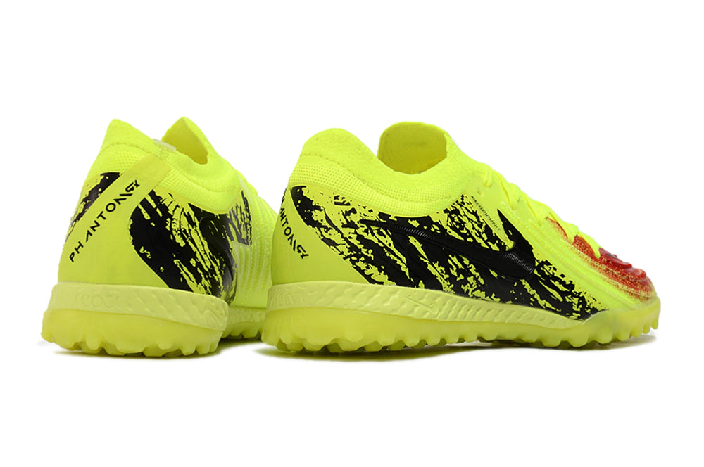 Chuteira Nike Phantom GX 2 Elite Society TF - Branco/Verde/Preto