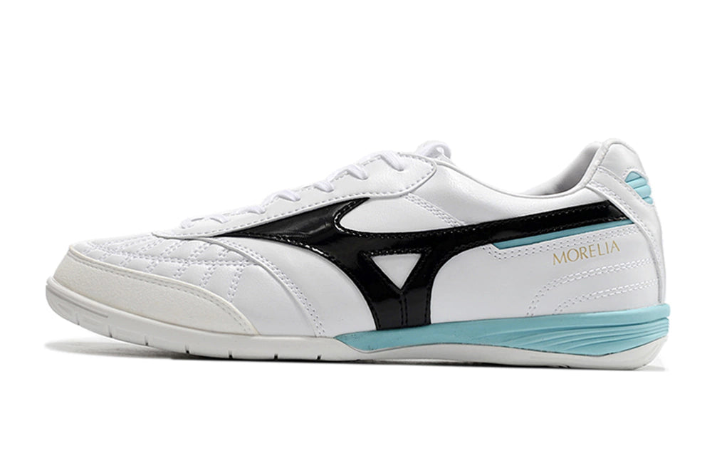 Chuteira Mizuno Morelia Sala Futsal - Branco/Preto