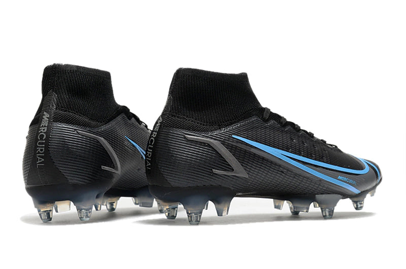Chuteira Nike Mercurial Superfly 8 Elite SG "Black Pack"