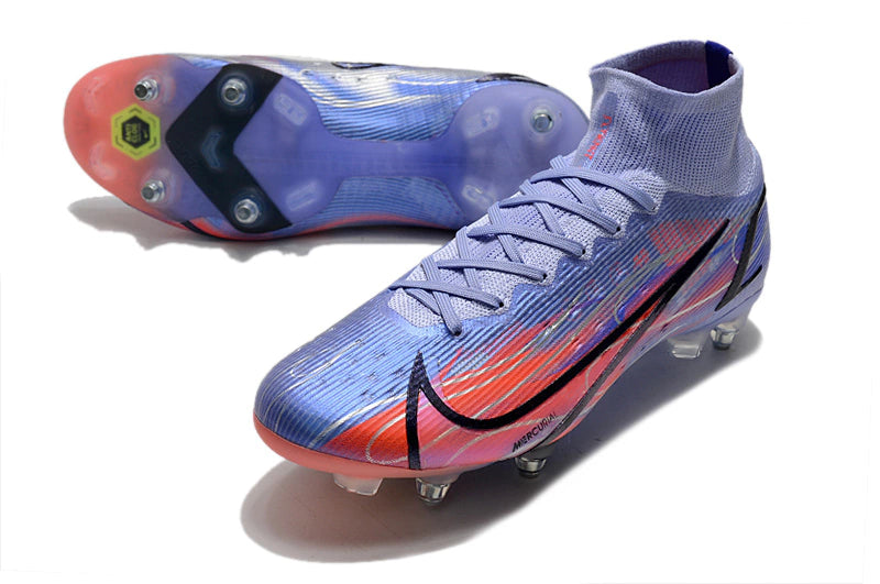 Chuteira Nike Mercurial Superfly 8 Elite SG "Kylian Mbappé Flames"