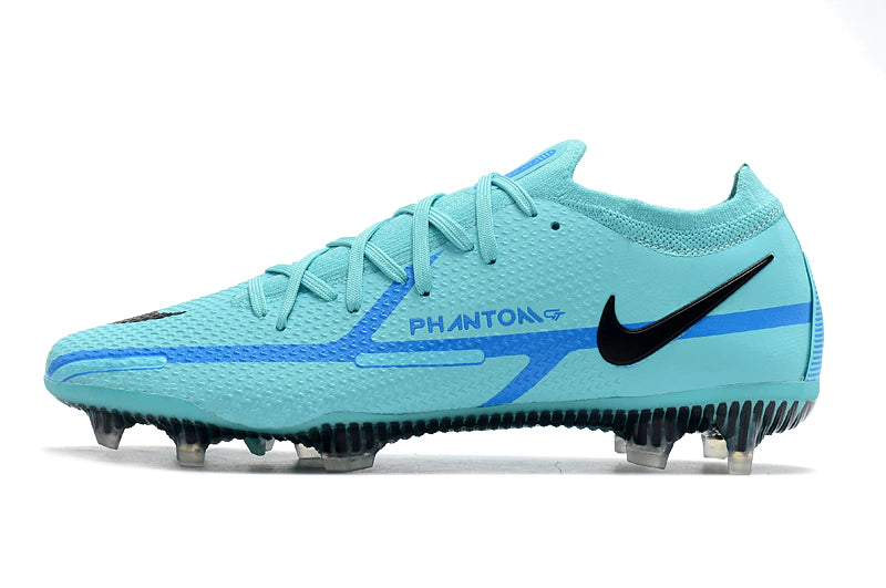 Chuteira Nike Campo Phantom GT 2 Elite FG - Azul